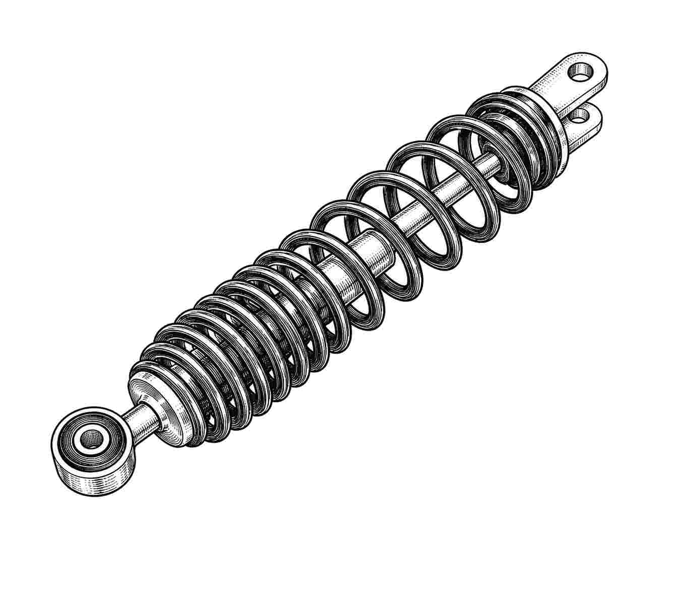 Rear Shock Single - OEM